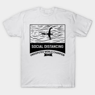 Social Distancing World Champion T-Shirt